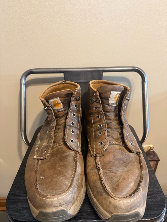 NOT AVAILABLE Moc Toe Work Boots Mens 12 Heavy Wear